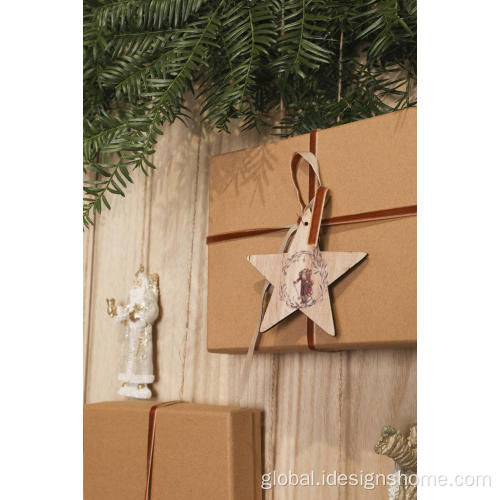 Christmas Tree Decorations Ornaments Wooden Star Christmas Ornaments Christmas Tree Decorations Supplier